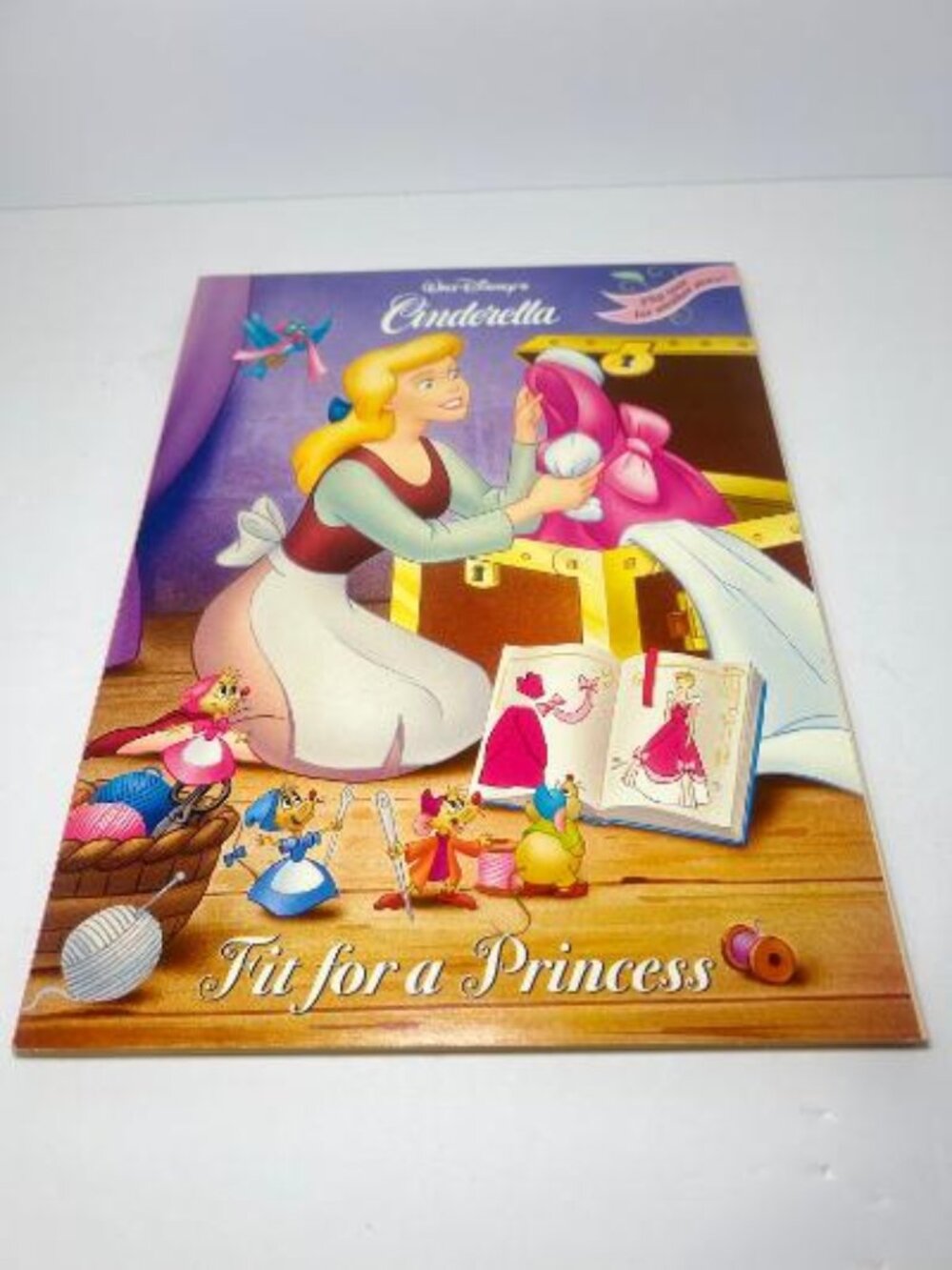 Walt Disney's Cinderella: Fit for a Princess/Wedding Bells 2-in-1 Coloring Book